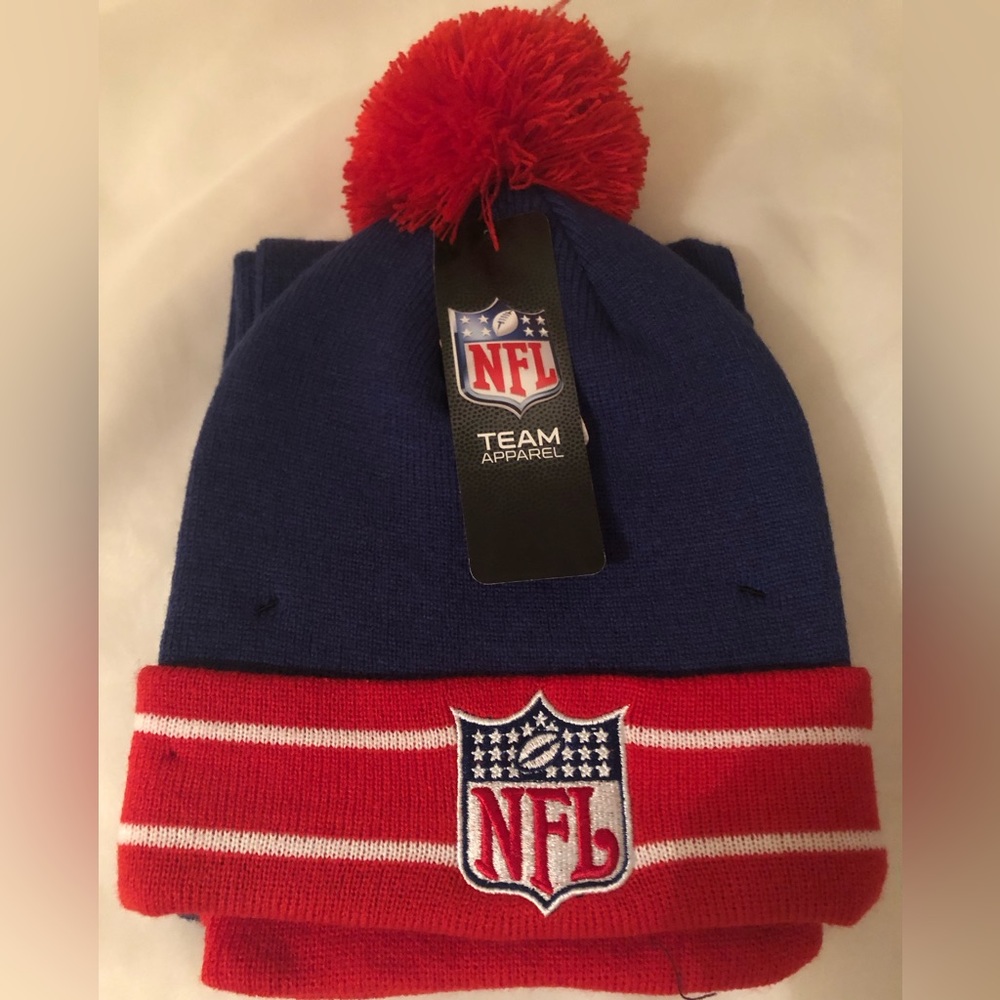 NFL Team Logo Ladies Snow Stealer Cold Weather Set - Scarf and hat